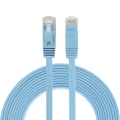 สายเคเบิลLANเครือข่ายอีเธอร์เน็ตชนิดบางแบน3ม.CAT6ตะกั่วแพทช์RJ45