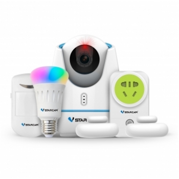 VStarcam-Smart-Kits-ชุดกล้อง-720P-1ล้าน-กันขโมย-หลอดไฟ-ปลั๊ก-Wifi-E27