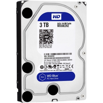 HDD-WD-3TB-BLUE-5400RPM-3.0-TB-HDD-ฮาร์ดดิส-WD-SATA-3-BLUE-WD30EZRZ