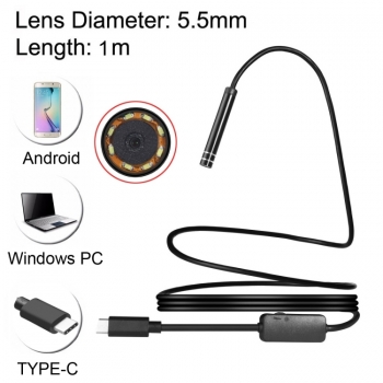 UCALL-กล้องเอนโดสโคป-Android-PC-กล้องงูกันน้ำ-USB