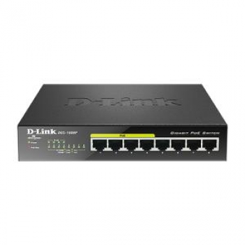 DLINK-สวิตช์ฮับ-8-Port-DGS-1008P